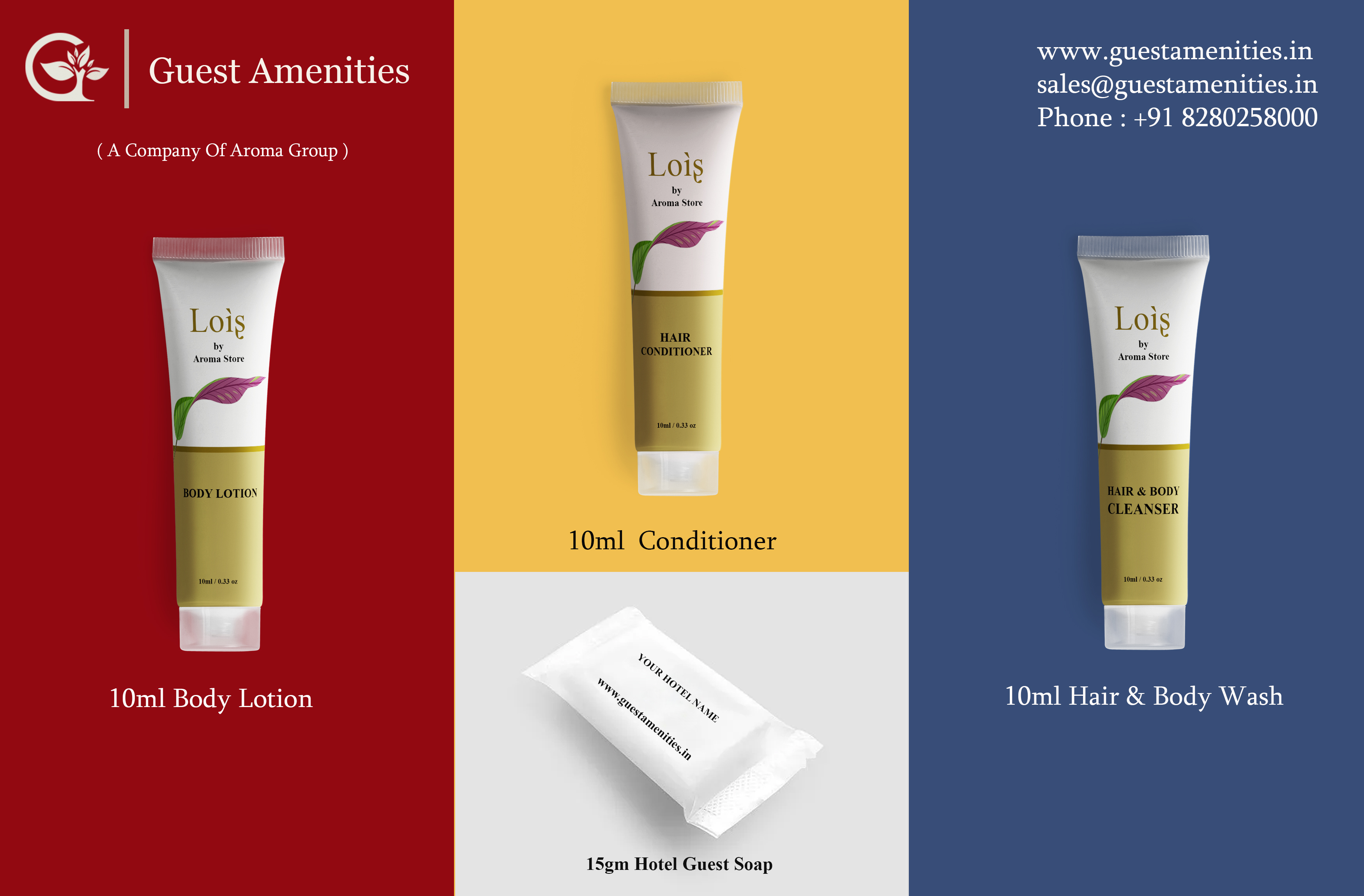 Lois - Standard Hotel Toiletries